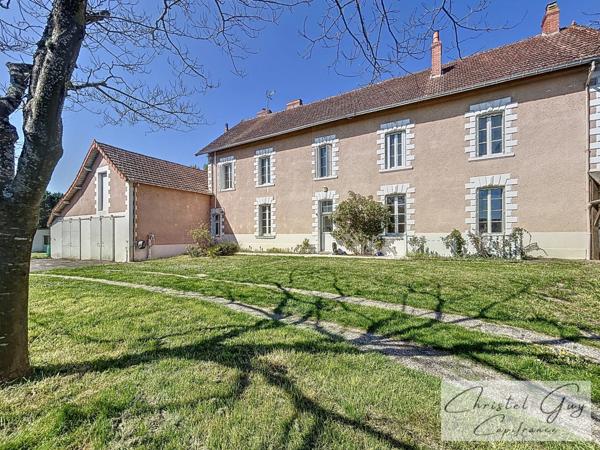 Vaas (72500) - Propriété de Charme 1910 de 175 m² + Maison d'amis, 7 Pièces, Terrain de 1260 m², Idéale Résidence Principale ou Secondaire