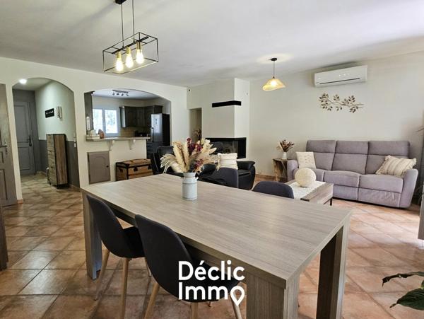 Vente maison Lorgues, 128m² 6 pièces 545 000€ avec piscine