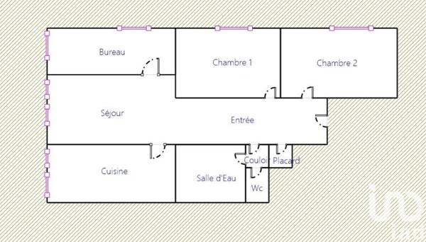 Appartement à vendre 4 pièces 62 m² Pantin