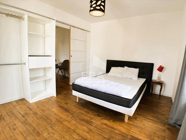 APPART. T2 MEUBLE A LOUER - BLOIS - QUARTIER ALBERT 1er, PROCHE COMMODITÉS, REFAIT A NEUF