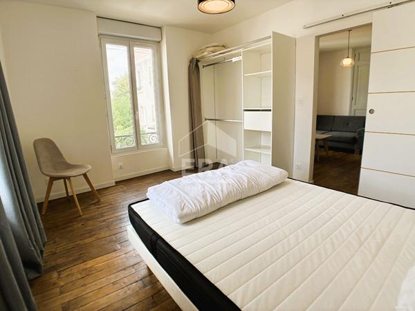 APPART. T2 MEUBLE A LOUER - BLOIS - QUARTIER ALBERT 1er, PROCHE COMMODITÉS, REFAIT A NEUF