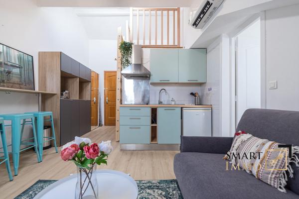 2P MEZZANINE - CENTRE VILLE - RÉNOVÉ