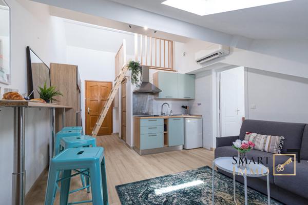 2P MEZZANINE - CENTRE VILLE - RÉNOVÉ