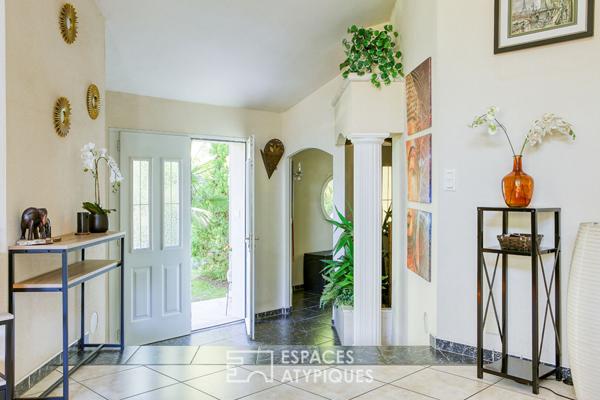 Maison d’architecte à l’environnement bucolique