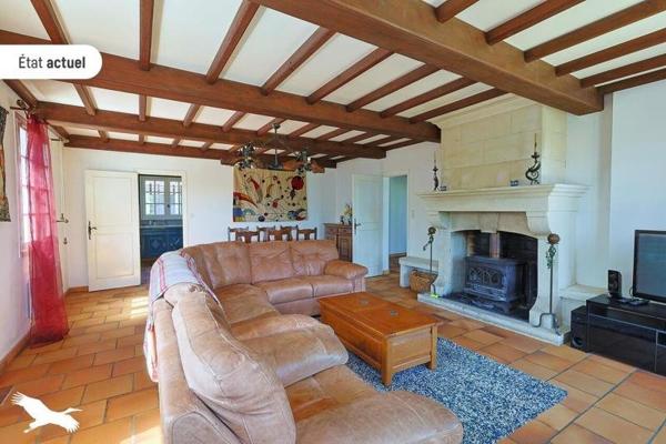 Maison à vendre 164 300 € Port-Sainte-Foy-et-Ponchapt 6 p 125 m² DPE E