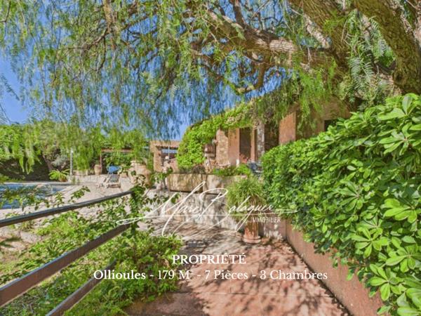 Ollioules (83190) À VENDRE – Propriété avec fort potentiel à OLLIOULES (secteur prisé).