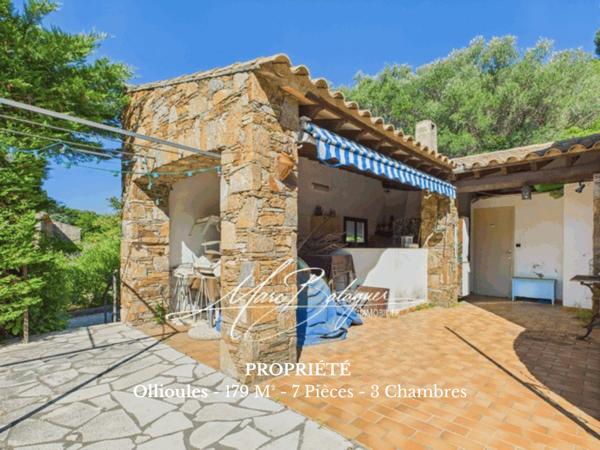Ollioules (83190) À VENDRE – Propriété avec fort potentiel à OLLIOULES (secteur prisé).