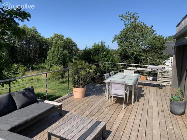 Sans vis à vis et lumière à profusion — Maison de 121 m² sur les hauteurs de La Forêt-Fouesnant
