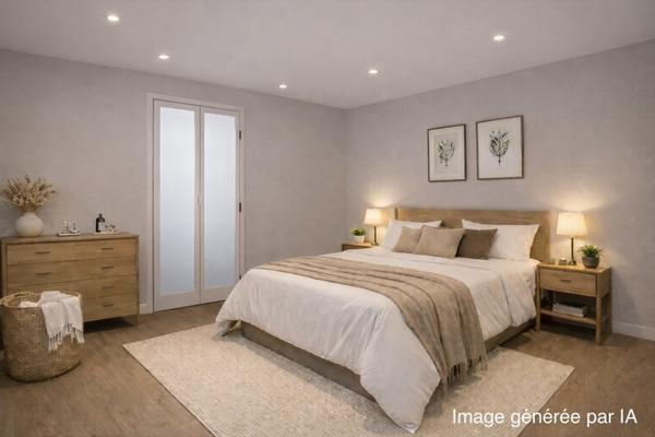 Tain-l'Hermitage (26600) Plateau T2 env. 50 m² en rez-de-chaussée + terrasse env. 25 m² + place de parking - Chemin des Dionnières, Tai