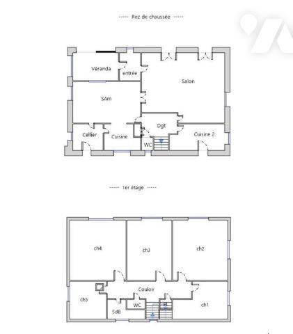 En campagne, cadre résolument verdoyant pour cette maison de bonne construction profitant de be...