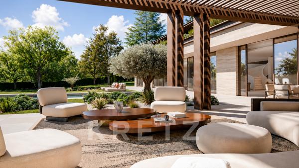 ÉCULLY – TERRAIN 4 000 M² – PERMIS DE CONSTRUIRE – PROJET ARCHITECTURAL D’EXCEPTION