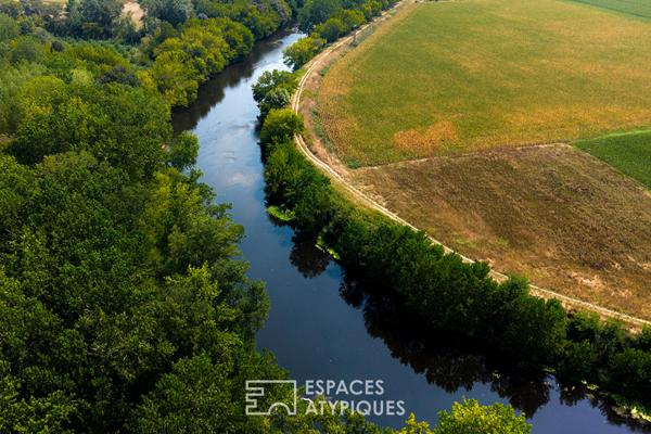 Bâtisse de 1850 rénovée avec piscine et dépendance dans les Landes