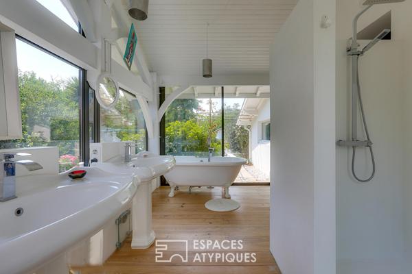 Bâtisse de 1850 rénovée avec piscine et dépendance dans les Landes