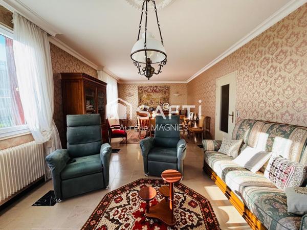 Maison familiale avec jardin