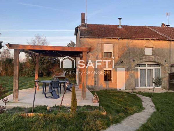 maison familiale avec jardin sans vis à vis, garage