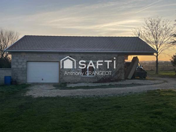 maison familiale avec jardin sans vis à vis, garage