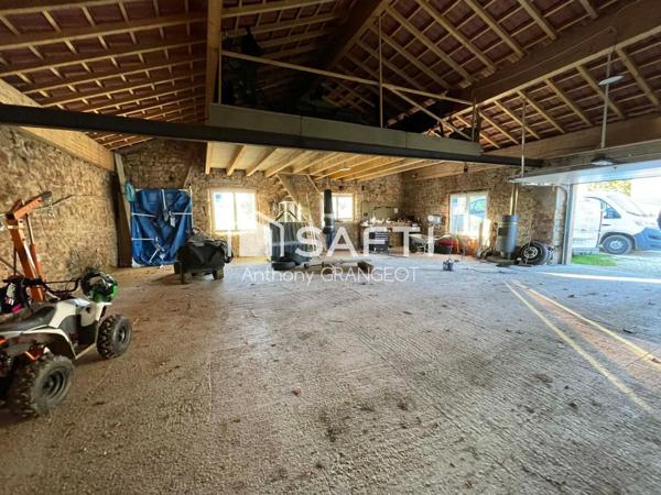 maison familiale avec jardin sans vis à vis, garage