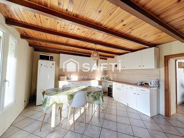 maison familiale avec jardin sans vis à vis, garage