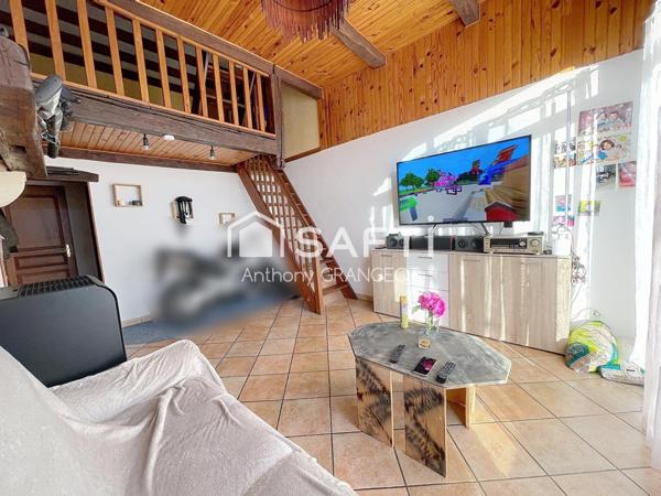 maison familiale avec jardin sans vis à vis, garage