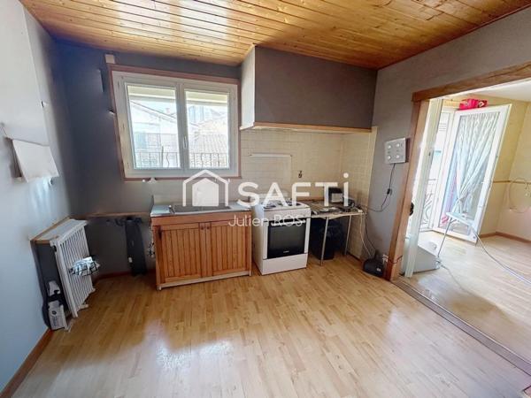 Maison de village 100 m² – 4 chambres – Garage – Proche Béziers