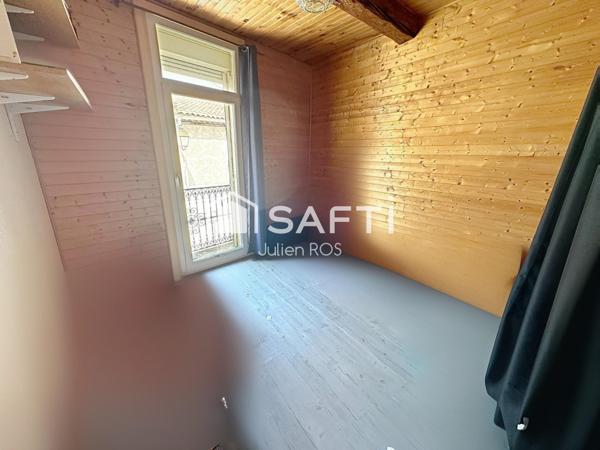 Maison de village 100 m² – 4 chambres – Garage – Proche Béziers