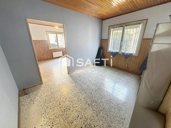 Maison de village 100 m² – 4 chambres – Garage – Proche Béziers