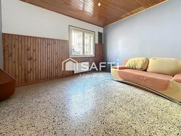 Maison de village 100 m² – 4 chambres – Garage – Proche Béziers