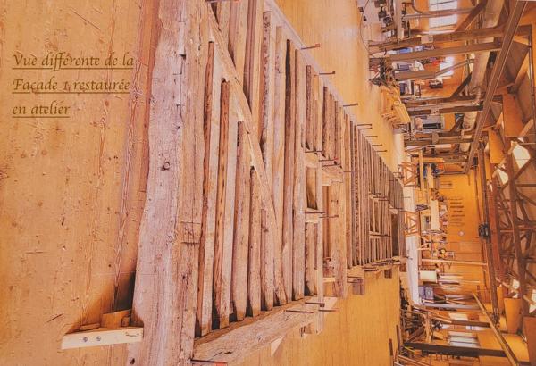 À VENDRE STRUCTURE BOIS D'UNE AUTHENTIQUE MAISON ANCIENNE À COLOMBAGES EN NORMANDIE (14) À ÉDIFIER