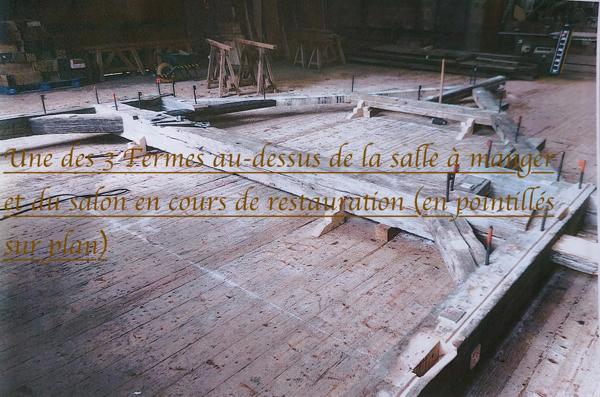 À VENDRE STRUCTURE BOIS D'UNE AUTHENTIQUE MAISON ANCIENNE À COLOMBAGES EN NORMANDIE (14) À ÉDIFIER