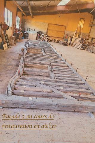 À VENDRE STRUCTURE BOIS D'UNE AUTHENTIQUE MAISON ANCIENNE À COLOMBAGES EN NORMANDIE (14) À ÉDIFIER