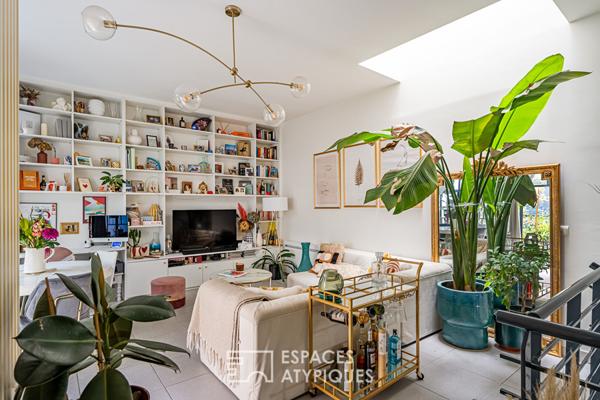 Espace ouvert avec mezzanine fermée et souplex en hyper-centre