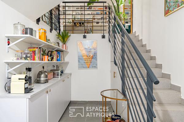 Espace ouvert avec mezzanine fermée et souplex en hyper-centre