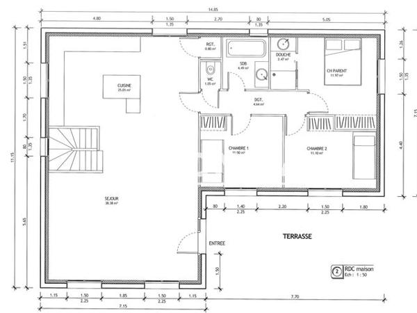 À vendre Maison 5 pièces 142 m² - Saint-genis-laval 69230