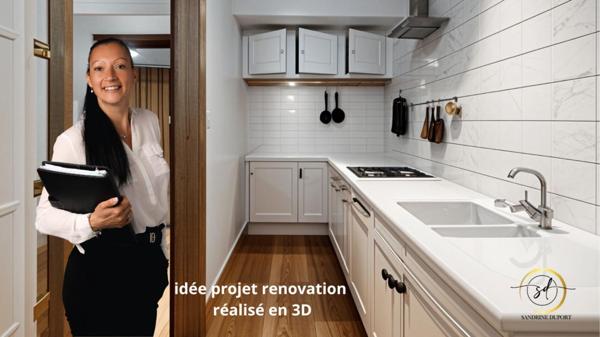 Maison de village T5  107 m2 rénovée en partie, avec grange attenante 95m2 au sol  fort potentiel d'aménagement