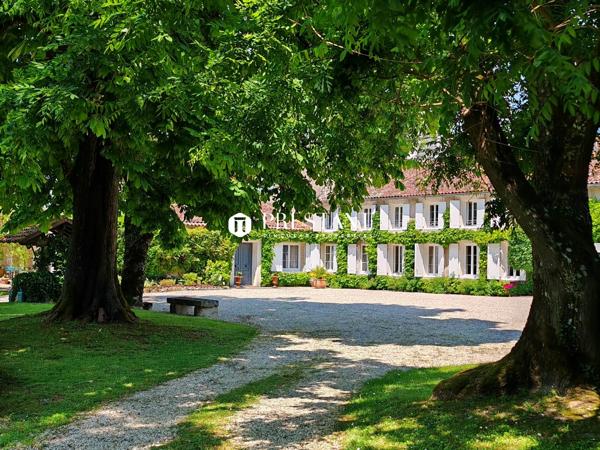 Magnifique maison de maître restaurée avec parc et vue sur les vignes, à 15 min des commerces, COGNAC