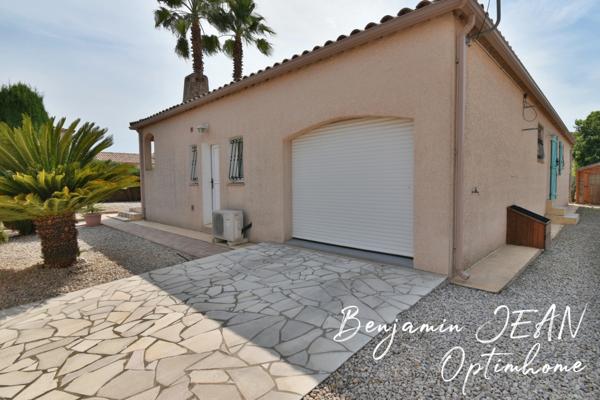 À vendre – Maison de plain-pied 4 faces avec piscine – Sérignan (34)