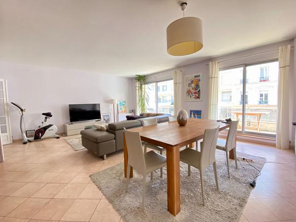 Asnières Mairie/Gare 4 pièces 88m² avec terrasse et box