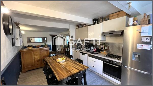 Maison de Ville de 105 m² avec 4 Chambres et Cave