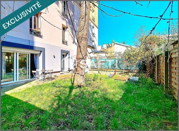 2P CALME et LUMINEUX AVEC JARDIN 71 m2 + CAVE.