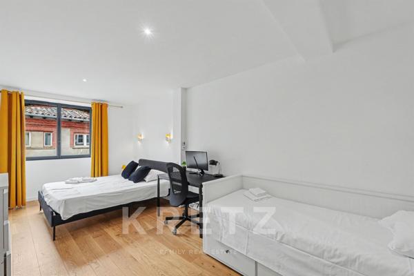 Appartement T4 110 m² – Dernier étage – Hyper centre Toulouse – Rénové.