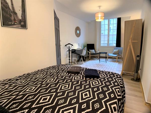 APPARTEMENT A LOUER T3 MEUBLE - BLOIS - CENTRE-VILLE, AMENAGE, EQUIPE ET DECORE, 2 CHBS