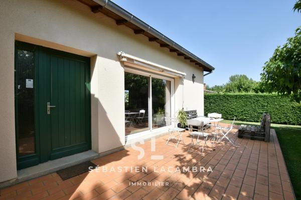 Lescure-d'Albigeois (81380) Maison familiale 6 pièces + jardin arboré sans vis-à-vis + Lescure-d’Albigeois + terrasses & piscine