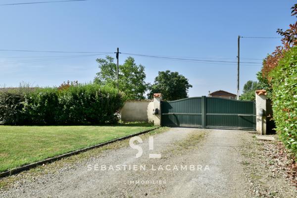 Lescure-d'Albigeois (81380) Maison familiale 6 pièces + jardin arboré sans vis-à-vis + Lescure-d’Albigeois + terrasses & piscine