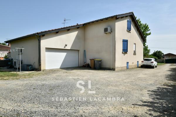 Lescure-d'Albigeois (81380) Maison familiale 6 pièces + jardin arboré sans vis-à-vis + Lescure-d’Albigeois + terrasses & piscine