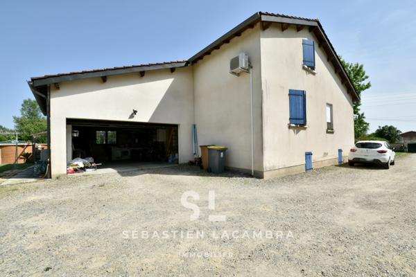 Lescure-d'Albigeois (81380) Maison familiale 6 pièces + jardin arboré sans vis-à-vis + Lescure-d’Albigeois + terrasses & piscine