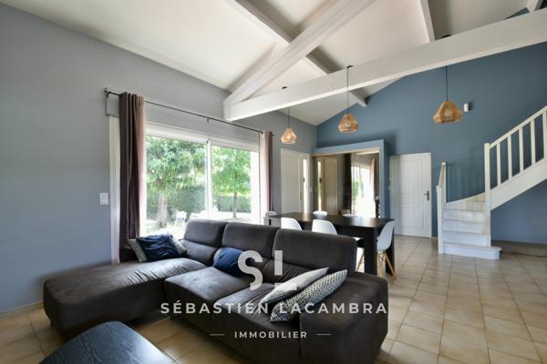 Lescure-d'Albigeois (81380) Maison familiale 6 pièces + jardin arboré sans vis-à-vis + Lescure-d’Albigeois + terrasses & piscine