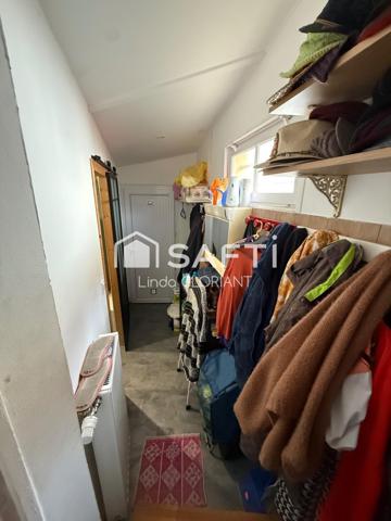 Maison de 68 m2 : 2 chambres / cour / cave