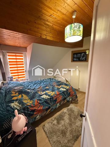 Maison de 68 m2 : 2 chambres / cour / cave