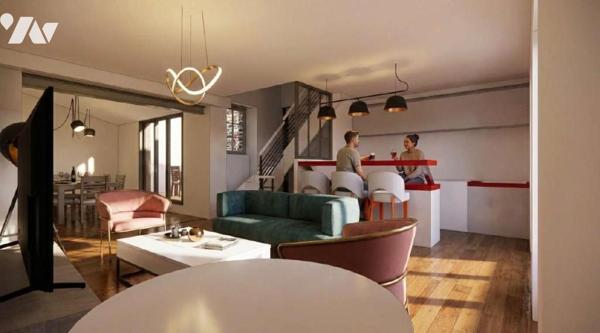DINARD – Centre-ville – Maison à rénover avec permis de construire accordé – Terrasse