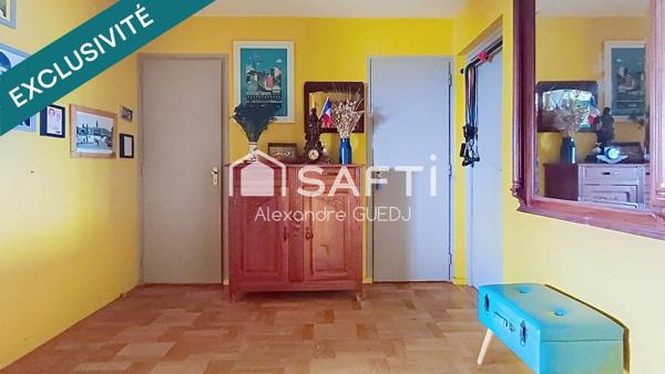 APPARTEMENT T3 EN DERNIER ETAGE AVEC GRAND BALCON + CAVE